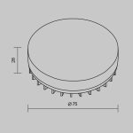 Лампа светодиодная Voltega Wi-Fi bulbs GX53 9W 2700K-6500K DIM 2430