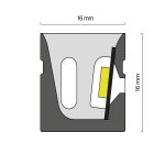 Гибкий неон Maytoni Led strip 24В 10Вт/м 3000K 10м IP67 432014