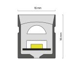 Гибкий неон Maytoni Led strip 24В 10Вт/м 3000K 10м IP67 432016