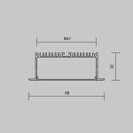 Алюминиевый встраиваемый профиль Maytoni 632007