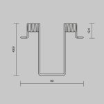 Комплект креплений (4 шт.) Maytoni 642002