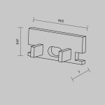Комплект заглушек (2 шт.) Maytoni 642009