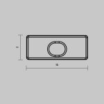 Комплект заглушек для профиля 15×06 10шт Maytoni Led Strip ALM-001-B-EC 642019