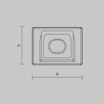 Комплект заглушек для профиля 16×12 10шт Maytoni Led Strip ALM-005-W-EC 642023