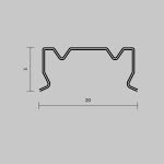 Комплект креплений для профиля 18×06 4шт Maytoni Led Strip ALM-1806-MT 642076