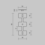 Комплект креплений для профиля 35×66 4шт Maytoni Led Strip ALM-3566-MT 642080