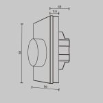 Роторная панель управления Maytoni Triac 731004