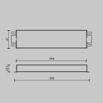 Источник напряжения Maytoni Triac 100Вт DC24В IP67 734002