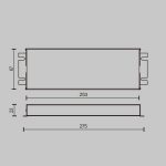 Источник напряжения Maytoni Triac 200Вт DC24В IP67 734004