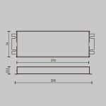 Источник напряжения Maytoni Triac 300Вт DC24В IP67 734005