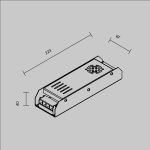 Блок питания Maytoni PSL001 300Вт DC12В IP20 811002
