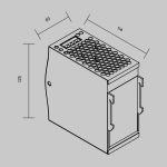 Блок питания Maytoni PSL015 240Вт DC24В IP20 821013