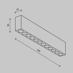 Потолочный светильник Maytoni Points C066CL-20W3-6K-W