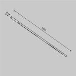 Трековый светильник Maytoni Points C101CL-L1000-24W3-6K-B