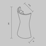 Настенный светильник Maytoni Parma C123WL-GU10-02-W