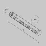 Модульный светильник Maytoni Points C149CL-L300-6W3K-B