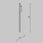 Настенный светильник Maytoni Серия - 245 MOD245WL-L24BSK