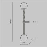 Бра Maytoni Teatro MOD287WL-02BS