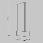 Настенный светильник Maytoni Ornate MOD318WL-L3BS3K