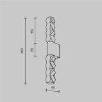 Настенный светильник Maytoni Selemo MOD328WL-L5CH3K