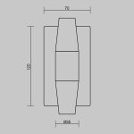 Настенный светильник Maytoni Arana MOD401WL-L6BS3K