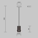 Подвесной светильник Maytoni Pilastro MOD430PL-L5W3K