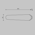 Настенный светильник Maytoni Glamping MOD437WL-L17BG3K