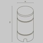 Ландшафтный светильник Maytoni Brill O474FL-L2GF3K