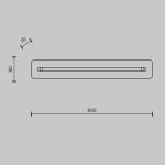 Настенный светильник Maytoni Maya P091WL-L13G3K