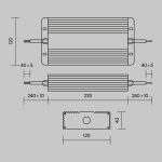 Блок питания Maytoni Power Supply Magnetic PSL008-400W-48V-IP67