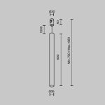 Трековый магнитный светильник Maytoni Focus LED TR156-1-5W4K-BS