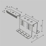 Крепеж для установки шинопровода Maytoni Exility TRA034HCB