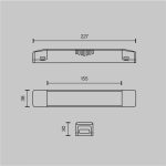 Блок питания встраиваемый Maytoni Power Supply Magnetic 150Вт DC48 3.13A IP20 TRA160DR-150W-S