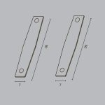 Коннектор прямой (2 шт.) Maytoni Levity TRA184C-12S