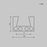Шинопровод магнитный Maytoni Elasity TRX160-115B