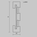 Шинопровод Maytoni Flexity TRX200-115B