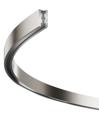 Шинопровод магнитный накладной/подвесной Maytoni Flarity TRX154-SR-D800-PT