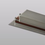 Шинопровод магнитный встраиваемый для ГКЛ Denkirs Shine Hide TR5702-DN