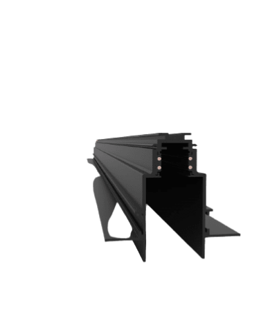 Шинопровод встраиваемый магнитный Elvan T-01-72-V-BK