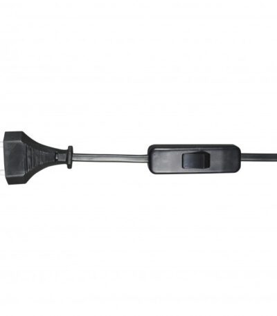 Шнур с переключ черный (10 шт в упаковке) Kink Light  A2300,19