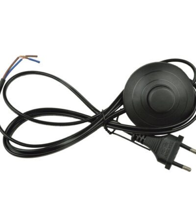 Шнур сетевой с вилкой и выключателем (UL-00004435) Uniel UCX-C20/02A-170 Black