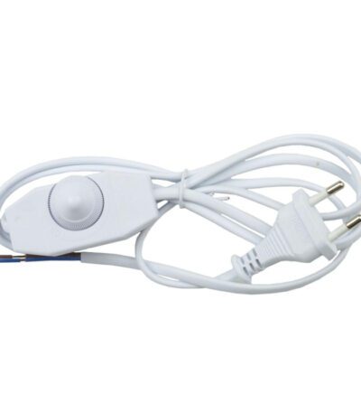 Шнур сетевой с вилкой и выключателем (UL-00004439) Uniel UCX-C30/02A-170 White