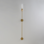 Бра Crystal Lux SIMPLY AP1.2 BRASS