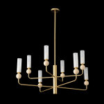 Люстра на штанге Crystal Lux SIMPLY SP8 BRASS Люстра на штанге Crystal Lux SIMPLY SP8 BRASS