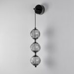 Бра Delight Collection OB2437 pearl black/smoke