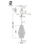 Подвесной светильник ST Luce Rexite SL1001.213.01
