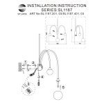Бра ST Luce Vive SL1187.201.03