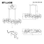 Подвесная люстра ST Luce Dahlia SL1518.303.08