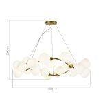 Подвесная люстра ST Luce Sweven SL1519.303.24