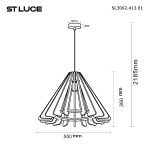 Подвесной светильник ST Luce Sentito SL3002.413.01